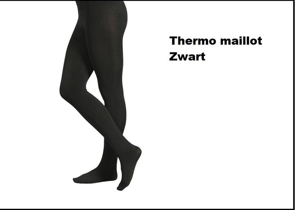 Piet thermo maillot zwart mt.XL - Sint en Piet | Sinterklaas feest | winter | festival